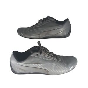 Puma Drift Cat 5 Core Grey Motorsport Racing Shoes Mens 13 Low Top 361137-02